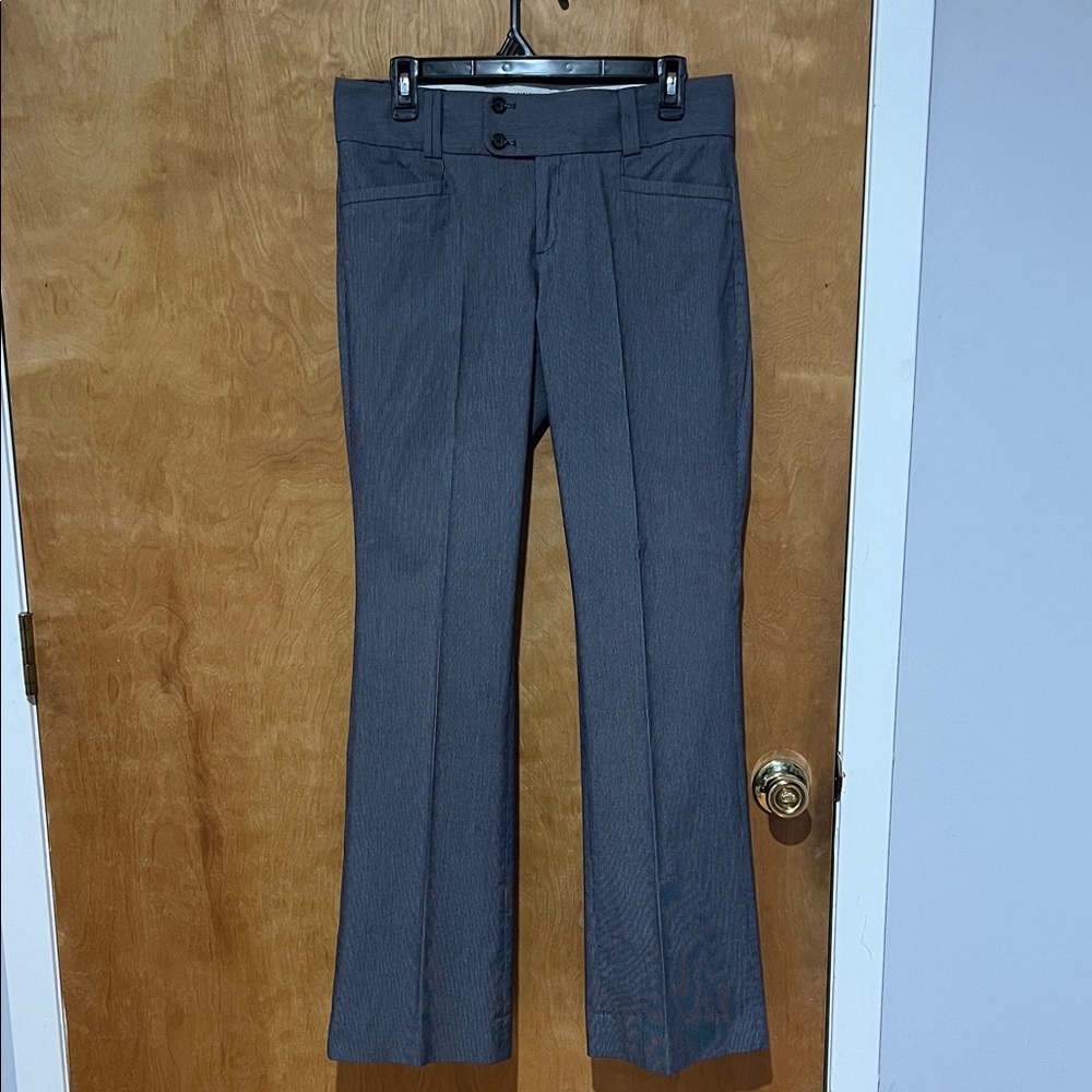 Women’s BANANA REPUBLIC Gray Cotton Blend Pants Sz.6